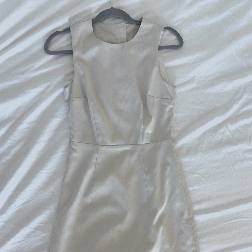 Cream Midi Dress